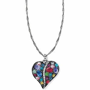 Brighton Trust Your Journey Heart Pendant Necklace & matching earrings